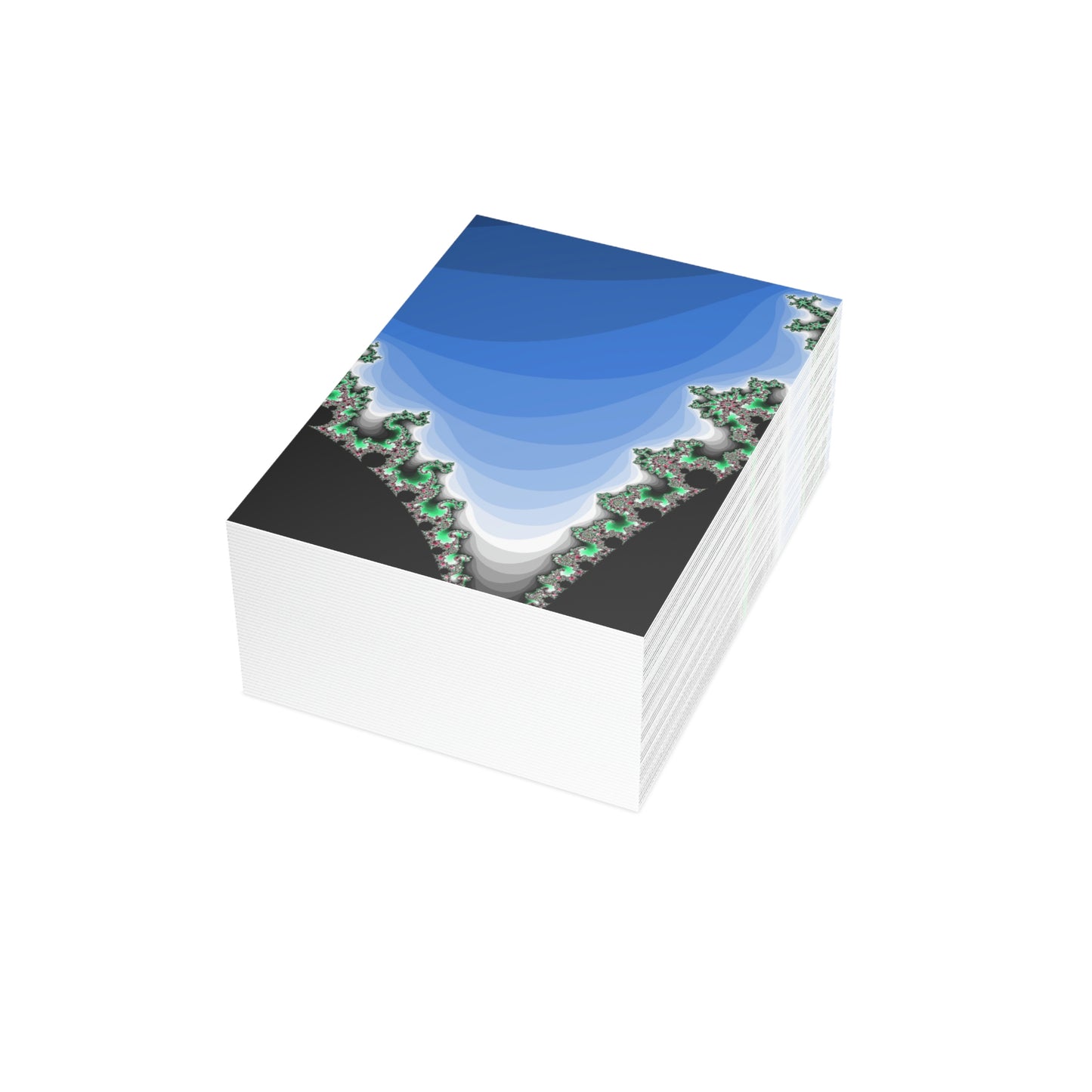 Fractal Greeting Cards (1, 10, 30, and 50pcs)