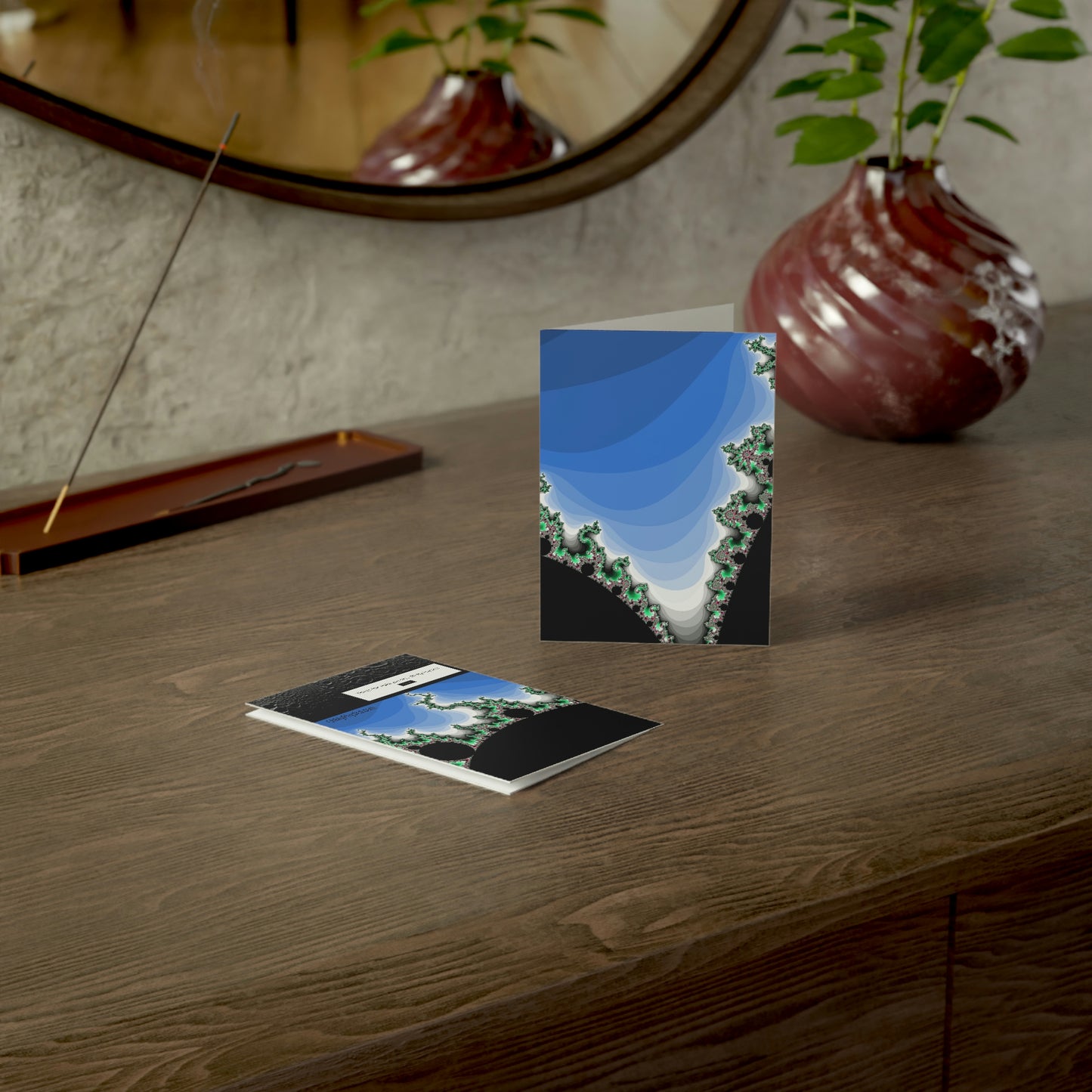 Fractal Greeting Cards (1, 10, 30, and 50pcs)
