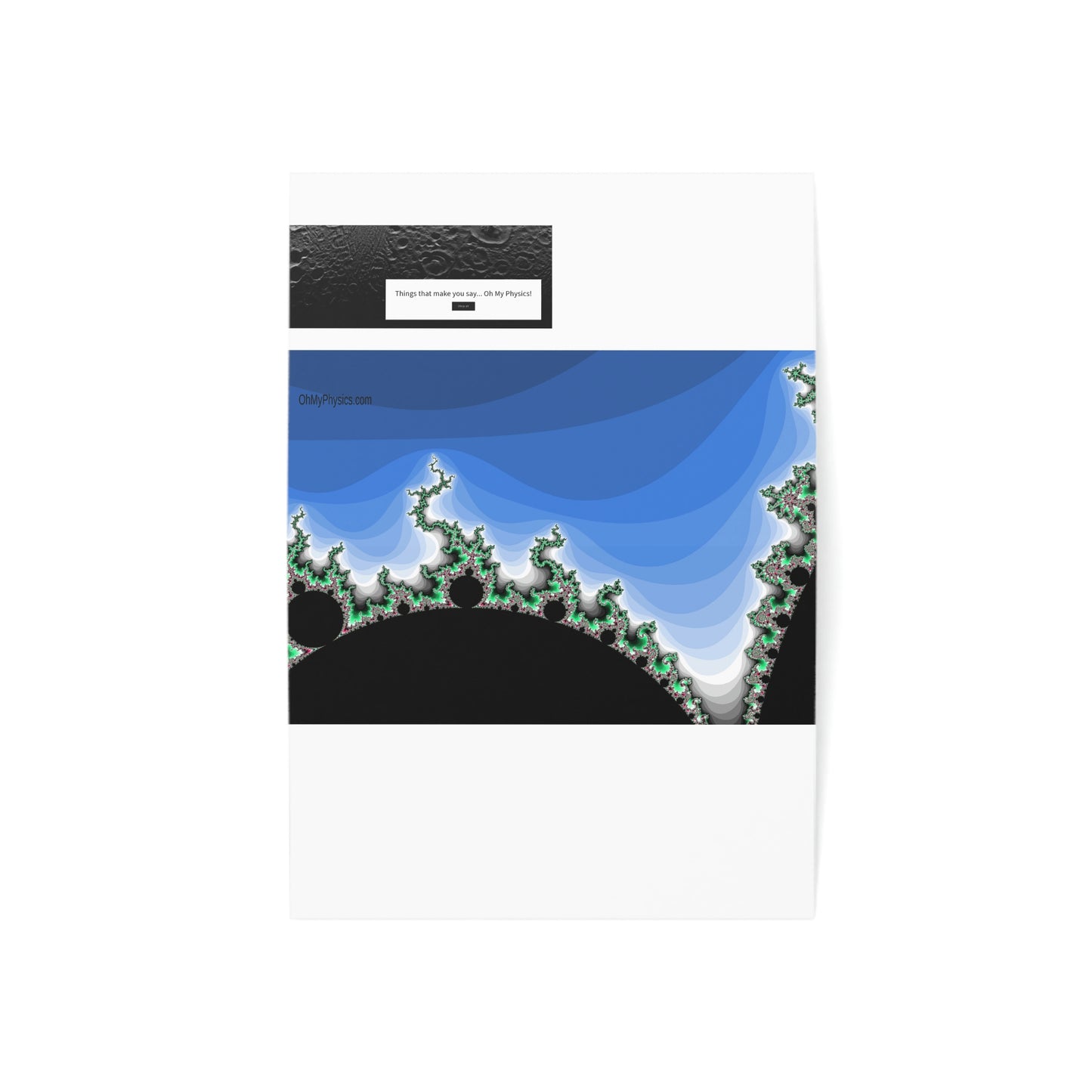 Fractal Greeting Cards (1, 10, 30, and 50pcs)