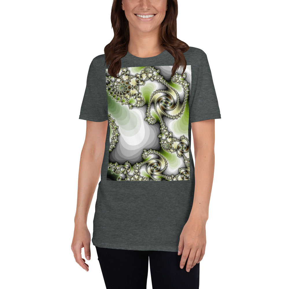 Short-Sleeve Unisex T-Shirt Fractal Mint