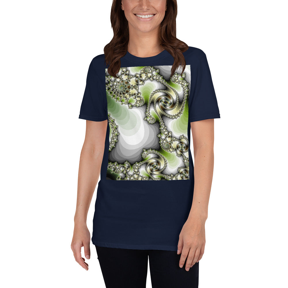 Short-Sleeve Unisex T-Shirt Fractal Mint
