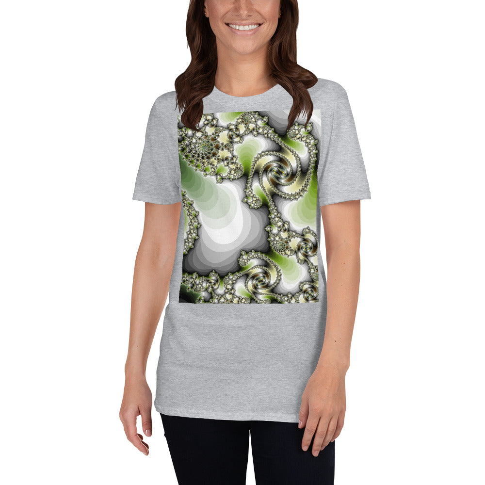 Short-Sleeve Unisex T-Shirt Fractal Mint