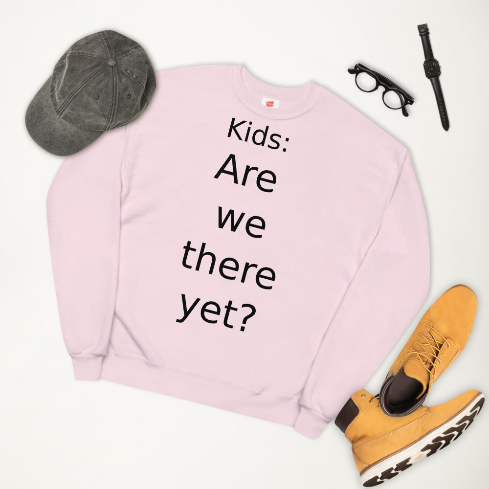 Unisex fleece sweatshirt Limits