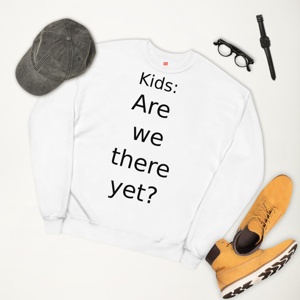 Unisex fleece sweatshirt Limits
