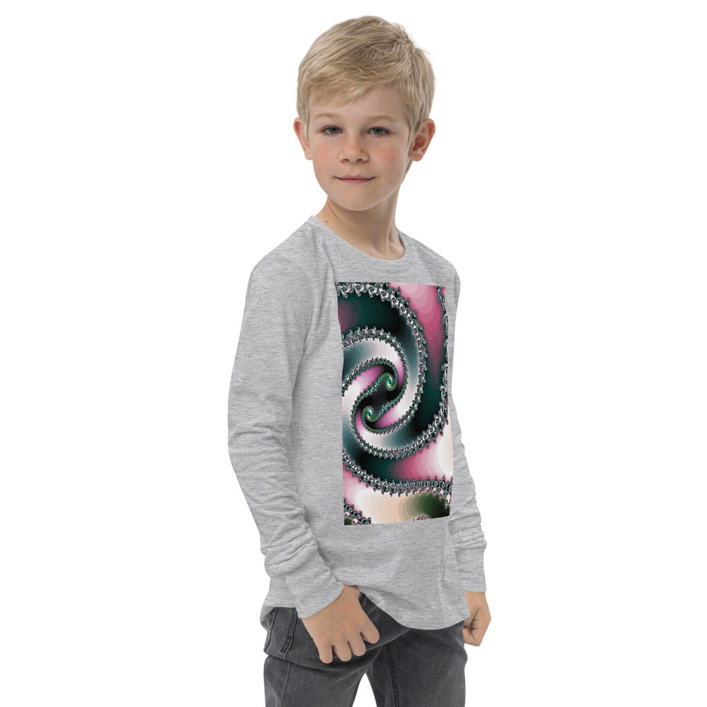 Youth long sleeve tee Fractal-5