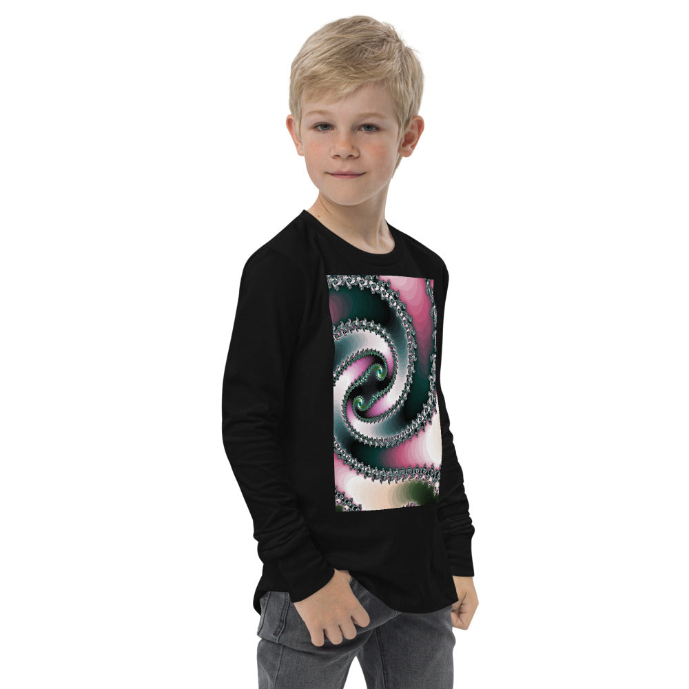 Youth long sleeve tee Fractal-5