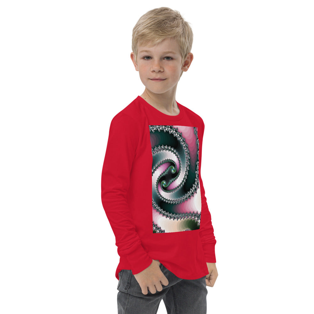 Youth long sleeve tee Fractal-5